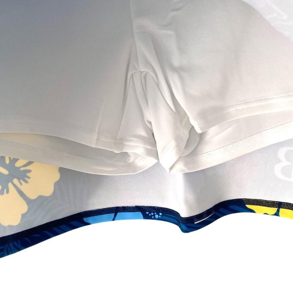 Loudmouth NWTS Tampa Bay Rays Hibiscus MLB Golf Mini Skort Skirt size large - Picture 6 of 9